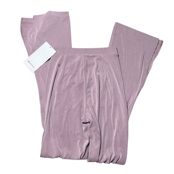 Lululemon Drapey Softstreme Flared Pant Twilight Rose Size XXS - Picture 2 of 5